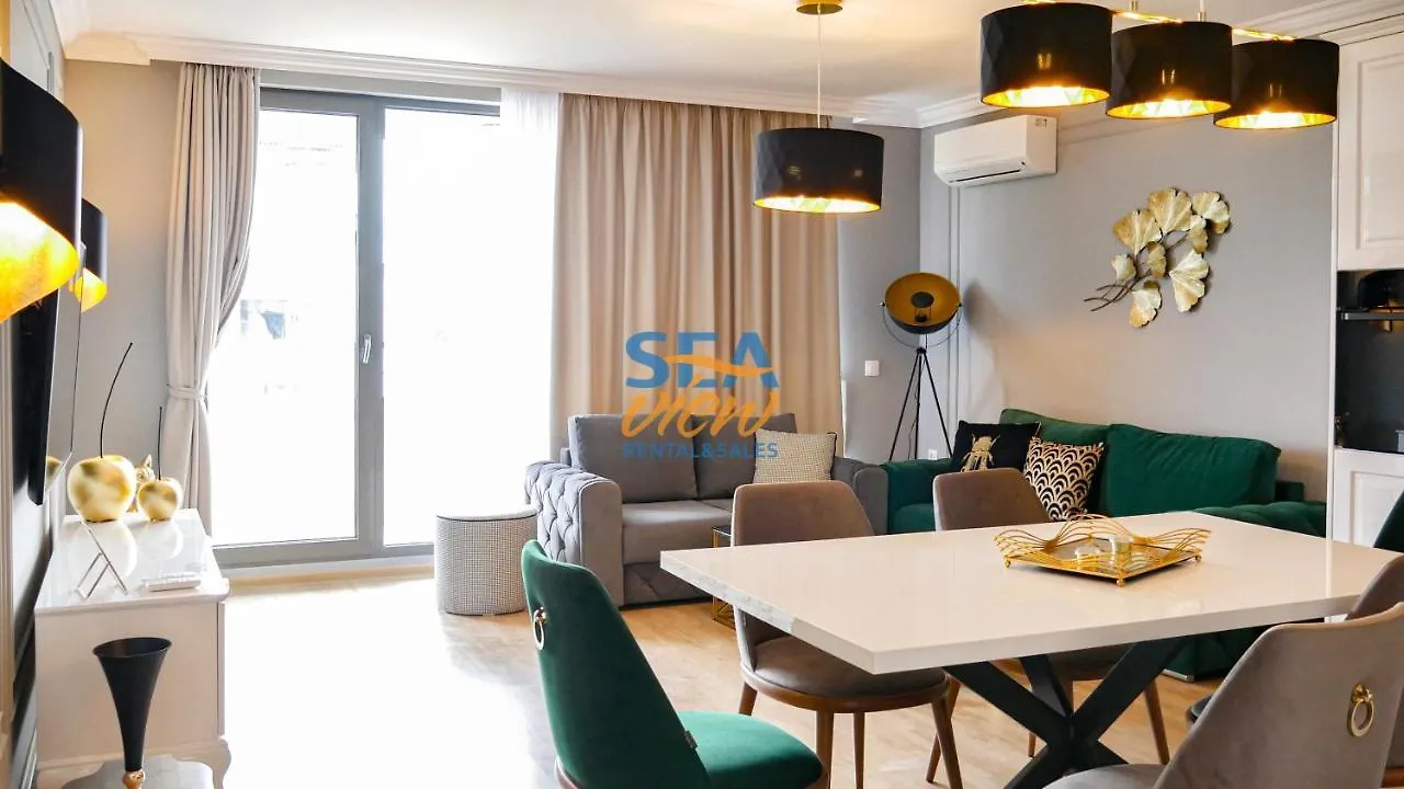 Sea View Rental Front Beach Golden Sands 0*,