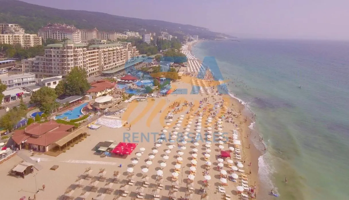 Sea View Rental Front Beach Golden Sands Apartment