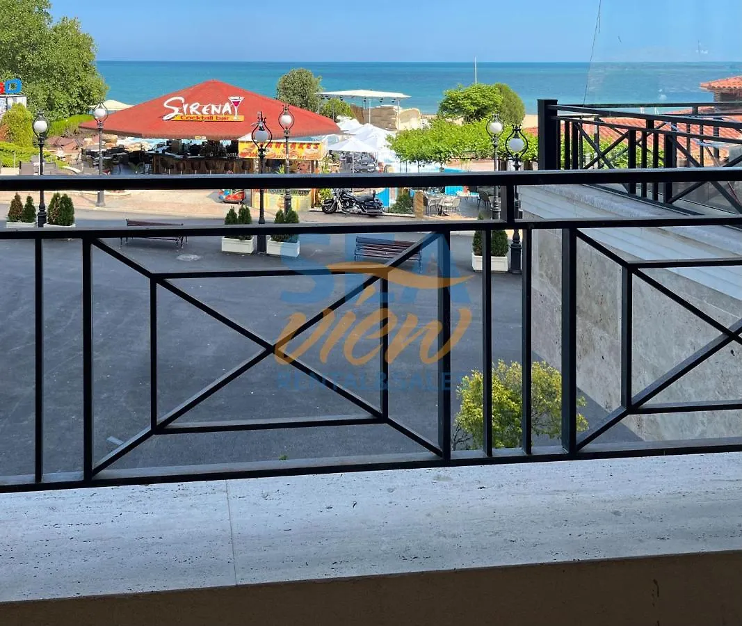 Apartment Sea View Rental Front Beach Golden Sands Bulgaria