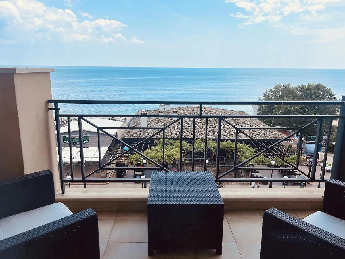 Apartment Sea View Rental Front Beach Golden Sands Bulgaria