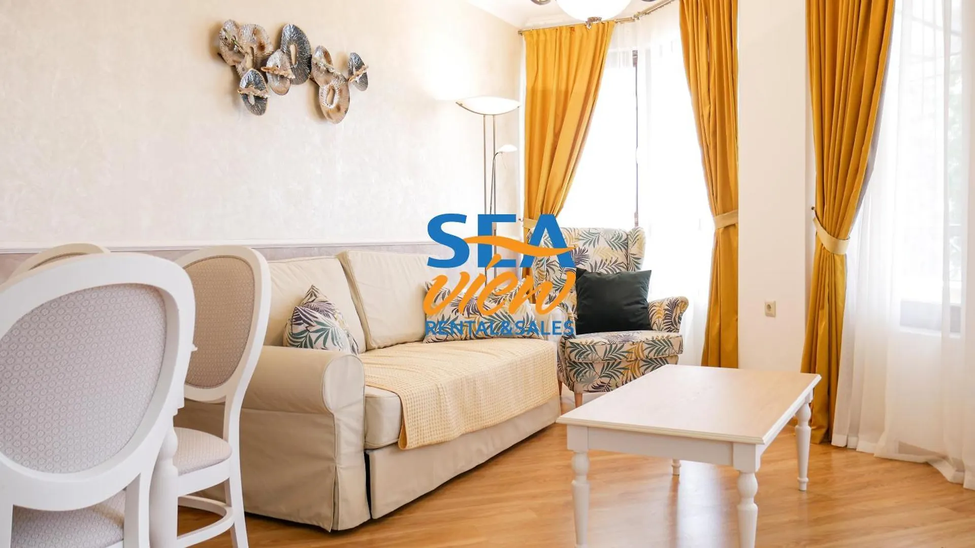 Sea View Rental Front Beach Golden Sands Apartment