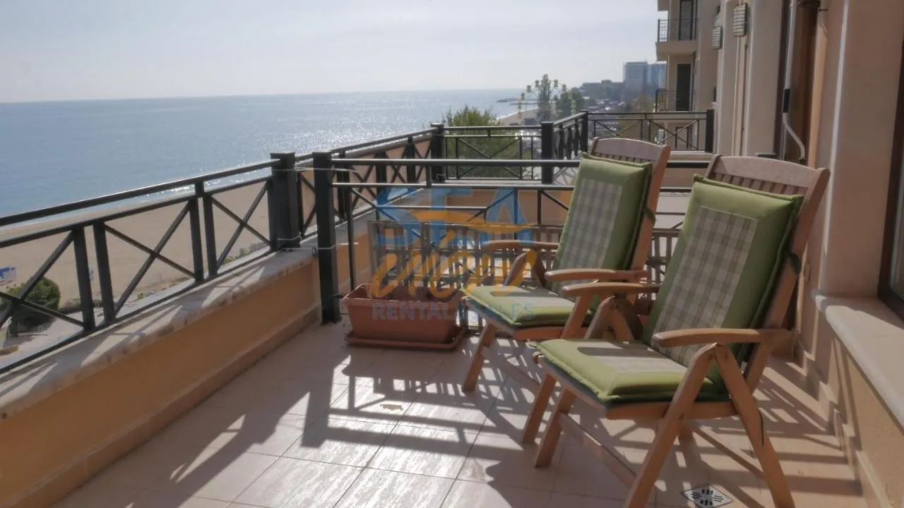 Apartment Sea View Rental Front Beach Golden Sands