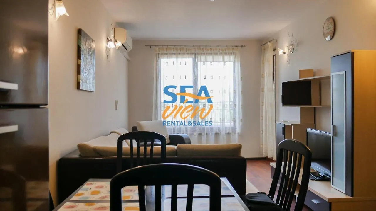 Sea View Rental Front Beach Golden Sands Apartment